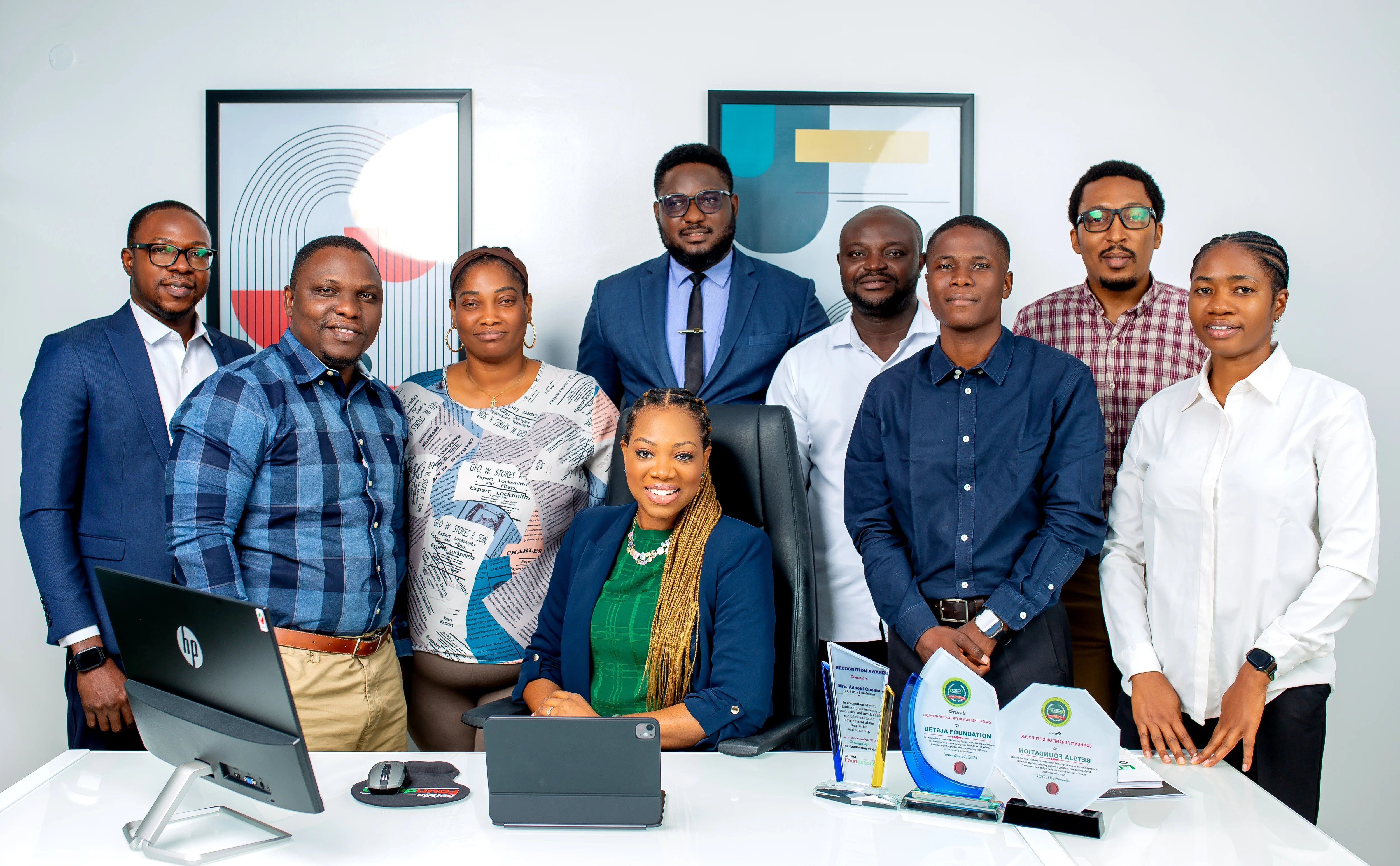 Bet9ja foundation frontdesk